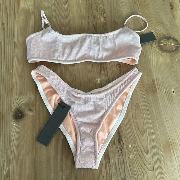 TRIANGL MICA NORMAL BLUSH BIKINI NO BAG NEW WITH TAGS - Picture 12 of 13